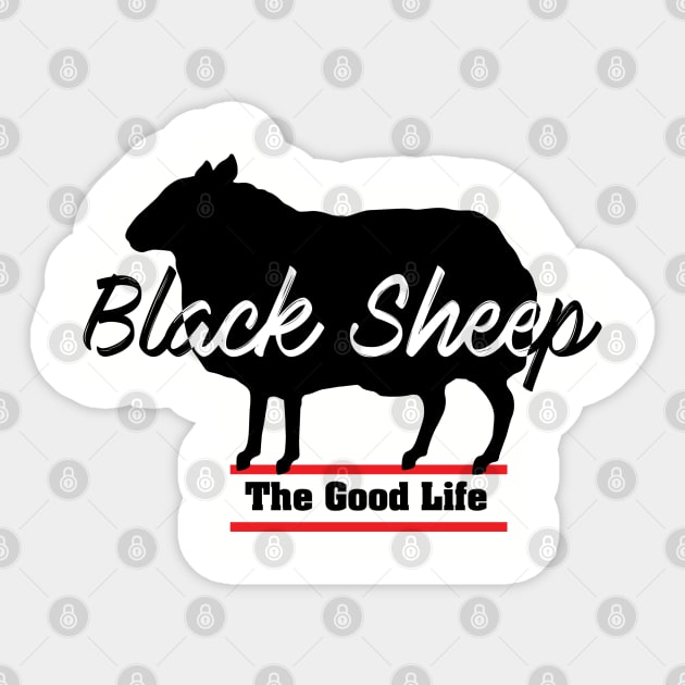 Black Sheep Sticker by DWilson